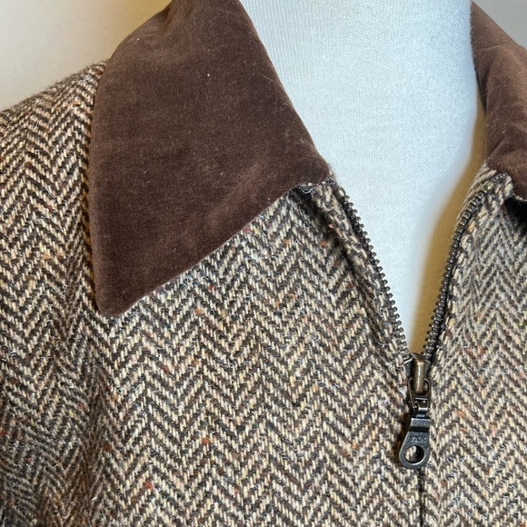 BROWN Wool Blazer by Hillary Hansen - Picture 5 of 16